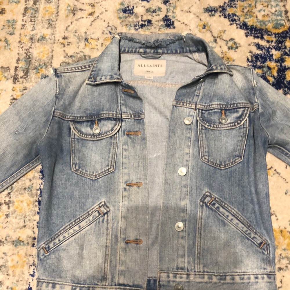 All Saints Jean Jacket